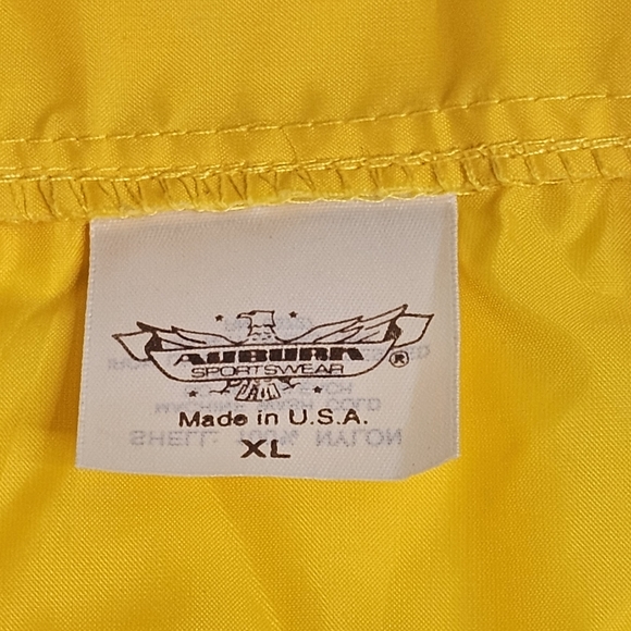 Vintage 90s COPS TV Show Windbreaker Jacket Mens XL Yellow 1996. - Picture 9 of 16